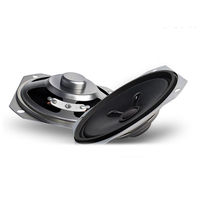 Kerucut Kertas Tweeter Magnet Dalam Persegi 78Mm 4 Ohm 5W Loudspeaker Jangkauan Penuh 3 Inci untuk Mainan Multimedia