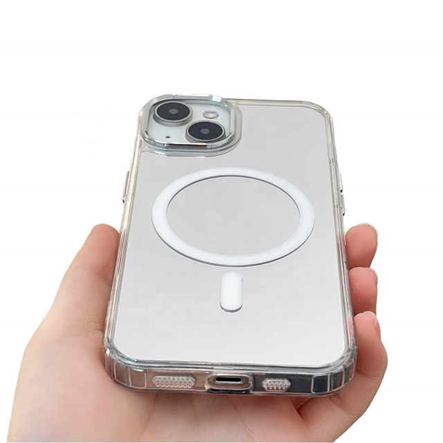 Applicable New 15pro Max Magnetic Mirror All-Inclusive Mobile Phone Case  IPhone11 12 13 16 14 Pro Luxury Brand Compatible