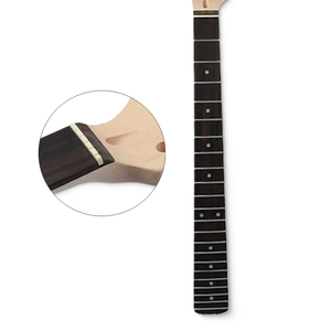 คอกีตาร์มือซ้าย 22 เฟรต ไม้เมเปิล คอกีตาร์ ST พร้อมฟิงเกอร์บอร์ดไม้โรสวูด - Product Image 2