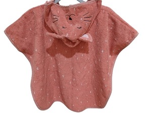 Children's Cape Bathrobe Hat <b>Dressing</b> <b>Gown</b> Beach, Bath, Pool, Home Use Color Options Size Option - Product Image 5