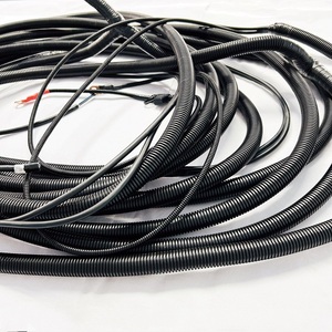 Maßgefertigter Automobil-Kabelbaum Mehrzweig-Kabelstrang mit Wellrohr OEM-Kabelkonfektion - Product Image 4
