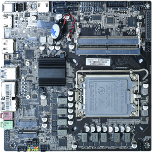 ITX เมนบอร์ดชิปเซ็ต H810 <span class=keywords><strong>DDR5</strong></span> LGA 1851เมนบอร์ดอัลตร้า - Product Image 2