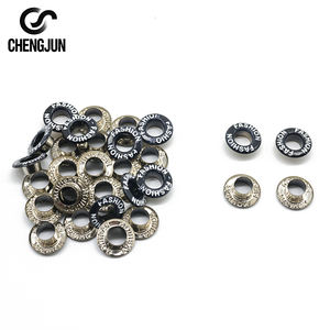 Açık kumaşlar için ağır PVC vinil Grommet su geçirmez kuşgözü perdeler çanta ayakkabı giysiler için <span class=keywords><strong>Metal</strong></span> demir alüminyum - Product Image 2