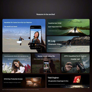 <span class=keywords><strong>OPPO</strong></span> Find X9 Ultra 5G LTE สมาร์ทโฟน Octa Core หน้าจอ 6.82 นิ้ว QHD+ 144Hz AMOLED กล้องคู่ Hasselblad 200MP เทเลโฟโต้ 10X Optical แบตเตอรี่ 7050mAh - Product Image 4