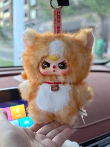 100% Original trois dont est ce thème Animal en peluche mystérieuse boîte aveugle à la mode jouet mignon ornement poupée pendentif cadeau - Product Image 3