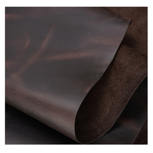 수제 암소 가죽 정품 가죽 공급 업체 미친 말 가죽 소재 암소 숨기기 소 진짜 가죽 전체 곡물 소가죽 - Product Image 6