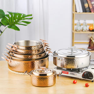 Marmite de cuisson portable haut de gamme en acier inoxydable 304 à conduction rapide pour salle à manger et réceptions - Product Image 4