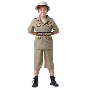 Costumes de carnaval et de fête d'Halloween pour enfants, déguisements unisexe, safari, explorateur, <span class=keywords><strong>patrouille</strong></span>, cosplay - Product Image 3