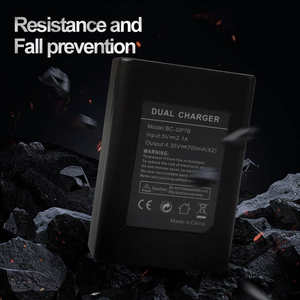 <span class=keywords><strong>Chargeur</strong></span> de batterie double compact et portable pour caméras d'<span class=keywords><strong>action</strong></span> GoPro MAX, avec sortie USB-C 4,35 V/700 mA - Product Image 6