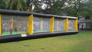 Jabón inflable personalizado para exteriores, campo <span class=keywords><strong>de</strong></span> fútbol, a la venta - Product Image 2