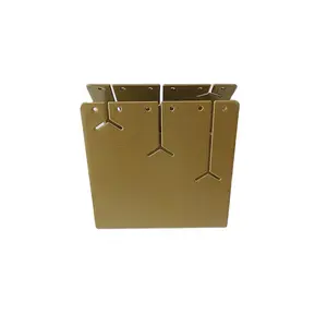 カスタムメイドの繊細な金属製イヤリングネックレスジュエリー収納ラック陽極酸化アルミニウムジュエリーディスプレイスタンド