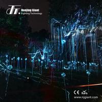 Guirlandes lumineuses pour arbre, rideau lumineux suspendu en fibre optique de haute qualité, effet cascade, lumière Avatar