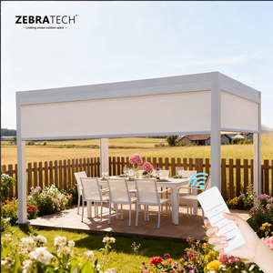 Tissu Jacquard Léger Ignifuge et Résistant à l'Eau pour Extérieur Industriel 440GSM NFPA 701 ASTM G21 pour Fenêtre Motorisée - Product Image 4