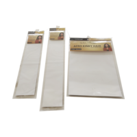 Bolsas de extensión de cabello de paquete de plástico de pvc transparente de lujo logotipo personalizado para el cabello