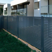 Système de balustrade horizontale en aluminium de qualité ingénierie pour projets immobiliers à l'étranger avec fabrication stable