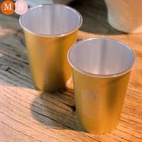 Gobelets à dessert en plastique rigide jetables personnalisés en gros, 12 oz, 16 oz, gobelets à thé à bulles à emporter, gobelets à café jetables avec couvercles