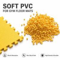Granulés de PVC en gros pour tapis de sport – Dureté et couleurs personnalisées pour la production de tapis en vrac