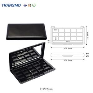 Plastic Powder Box Empty <b>Blush</b> Container Plastic Eyeshadow Palette Contour Palette Concealer - Product Image 2