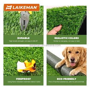 <span class=keywords><strong>Gazon</strong></span> artificiel extérieur souple, pelouse synthétique durable, herbe artificielle pour la décoration intérieure/extérieure de la maison et du jardin - Product Image 4