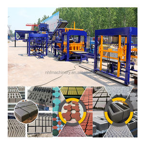 آلة صنع البلوك الخرساني الخفيف الوزن QT6-15 لرصف الطرق مع محرك وسيمنز ومضخة معتمدة من CE لخط الإنتاج - Product Image 5