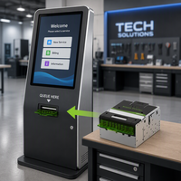 Imprimante de reçus pour borne de paiement 80 mm avec coupeur automatique, utilisée pour les distributeurs automatiques, les machines de vente et les parkings