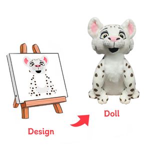 Llavero de Peluche Personalizado con Bordado, Diseño Personalizado, Figura de Ídolo Kpop, Ropa Extraíble, Material Suave, MOQ Bajo - Product Image 6