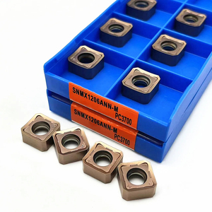Insertos de carburo SNMX1206, cortador de fresa frontal, broca de enrutador, cortador de fresado, procesamiento de alimentación rápida, herramientas <span class=keywords><strong>CNC</strong></span> SNMX de acero inoxidable - Product Image 3