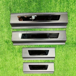 <span class=keywords><strong>Interior</strong></span> del coche para <span class=keywords><strong>Ford</strong></span> <span class=keywords><strong>Ranger</strong></span> T9 Anti-Stepping ABS protección puerta alféizar tira aleación de aluminio pegatina protectora <span class=keywords><strong>Interior</strong></span> Kits - Product Image 2