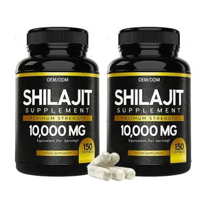 Cápsulas de resina Shilajit orgânica pura do Himalaia pura Shilajit fornecimento de fábrica na China