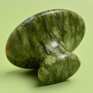Livraison directe naturel vert Xiuyan <span class=keywords><strong>Jade</strong></span> champignon Gua Sha corps <span class=keywords><strong>Massage</strong></span> noir Bian pierre grattage marteau - Product Image 6