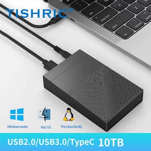 Caja de disco duro externo TISHRIC, carcasa HDD USB3.0 tipo C, disco duro de 3,5 pulgadas, carcasa externa para juegos, PC, portátil, TV, PS5, <span class=keywords><strong>PS4</strong></span> - Product Image 2