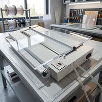 Machine à plier acrylique YUNQING, machine à plier à chaud pour plexiglas, PVC, ABS avec un angle maximal de 180°, puissance de 0,5 kW, garantie de 10 ans