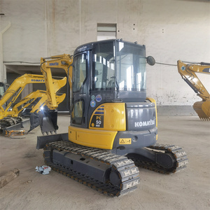 Mini pelleteuse sur chenilles hydraulique d'occasion Komatsu PC50 Vente à bas prix Mini pelleteuse sur chenilles Komatsu de 5 tonnes miniexcavadora de 5 tonnes - Product Image 5