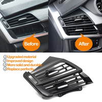 Panel de cubierta de rejilla de salida de ventilación de CA izquierda derecha para aire acondicionado de coche LHD para BMW X5 X6 X5M X6M F15 F16 F85 F86 64229270517