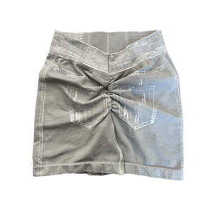 Nylon V cintura Denim Jeans <span class=keywords><strong>efecto</strong></span> impresión Yoga pantalones cortos Scrunch Butt medias entrenamiento gimnasio Fitness corto <span class=keywords><strong>Push</strong></span> <span class=keywords><strong>up</strong></span> <span class=keywords><strong>mallas</strong></span> para correr - Product Image 2