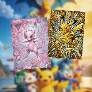 YQ Ingrosso Carte Pokémon, Figure Pokémon, Peluche Pokémon Personalizzabili, Collezione Ultra Premium a Basso Prezzo, Fornitore Cinese - Product Image 1