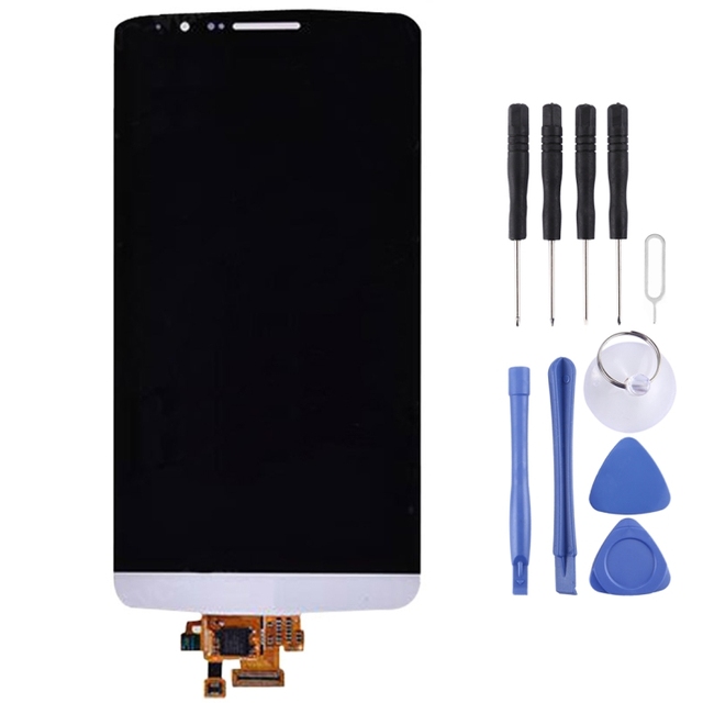 Factory Price Lcds for LG G3 / D850 / D851 / D855 LCD Display Touch Screen Digitizer Assembly With Frame