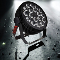 18 LED 3-en-1 sans fil batterie lampe barre télécommande DMX512 Mode KTV Performance aluminium corps tête mobile fête lumières