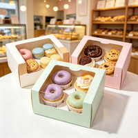 Boîte d'emballage pour œufs et biscuits, personnalisable avec logo, en carton ondulé recyclable, gaufrage, pour boulangerie, pâtisserie, macarons, biscuits