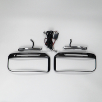 Cubierta de Faros Antiniebla Estilo B W463a W464 W465, Cubierta de Fibra de Carbono Seca para Mercedes Benz Clase G G900, Marco de Faros Antiniebla