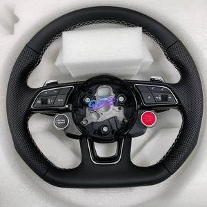 LED medio Alcantara fibra de carbono <span class=keywords><strong>S</strong></span> línea volante para Audi A3 A4 <span class=keywords><strong>A5</strong></span> A6 B7 8V B9 S3 S4 S5 RS3 RS4 RS5 RS6 RS7 C7 C8 Q5 Q7 - Product Image 5