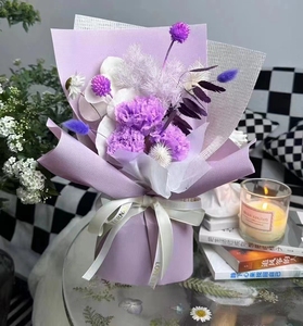 Fornitura di Fabbrica Bouquet di <span class=keywords><strong>Rose</strong></span> Eterne Fiori Secchi Personalizzabile - Product Image 6