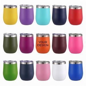 Bouteille d'eau isotherme créative en forme d'œuf avec logo personnalisé, en acier inoxydable, thermos portable pour les voyages, les sports et les activités de plein air - Product Image 1