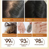Perawatan Rambut Minyak Batana Label Pribadi Set Perawatan Menutrisi Anti-Kusut, Sampo, Kondisioner, Krim untuk Rambut Kering Alami