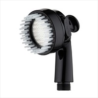 Pulvérisateur de robinet d'évier, tête de pulvérisation réglable pour bac à shampoing de salon, pomme de douche à main pour fauteuils de spa avec brosse méridienne