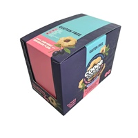 Boîte d'emballage en papier personnalisée Boîtes assorties Présentoir Noix sucrées Bonbons Chocolat Céréales Boîte pochette debout avec spot UV