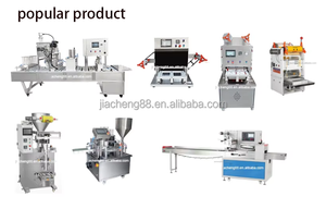 מכונת מילוי ואיטום סיבובית פנאומטי למזון מהיר ועוגות ירח עם פאוץ 'ואריזות סרט - Product Image 6