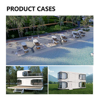 Casa Cápsula Espacial Prefabricada Directa de Fábrica con Interior Completamente Personalizable OEM ODM para Proyectos de Resorts