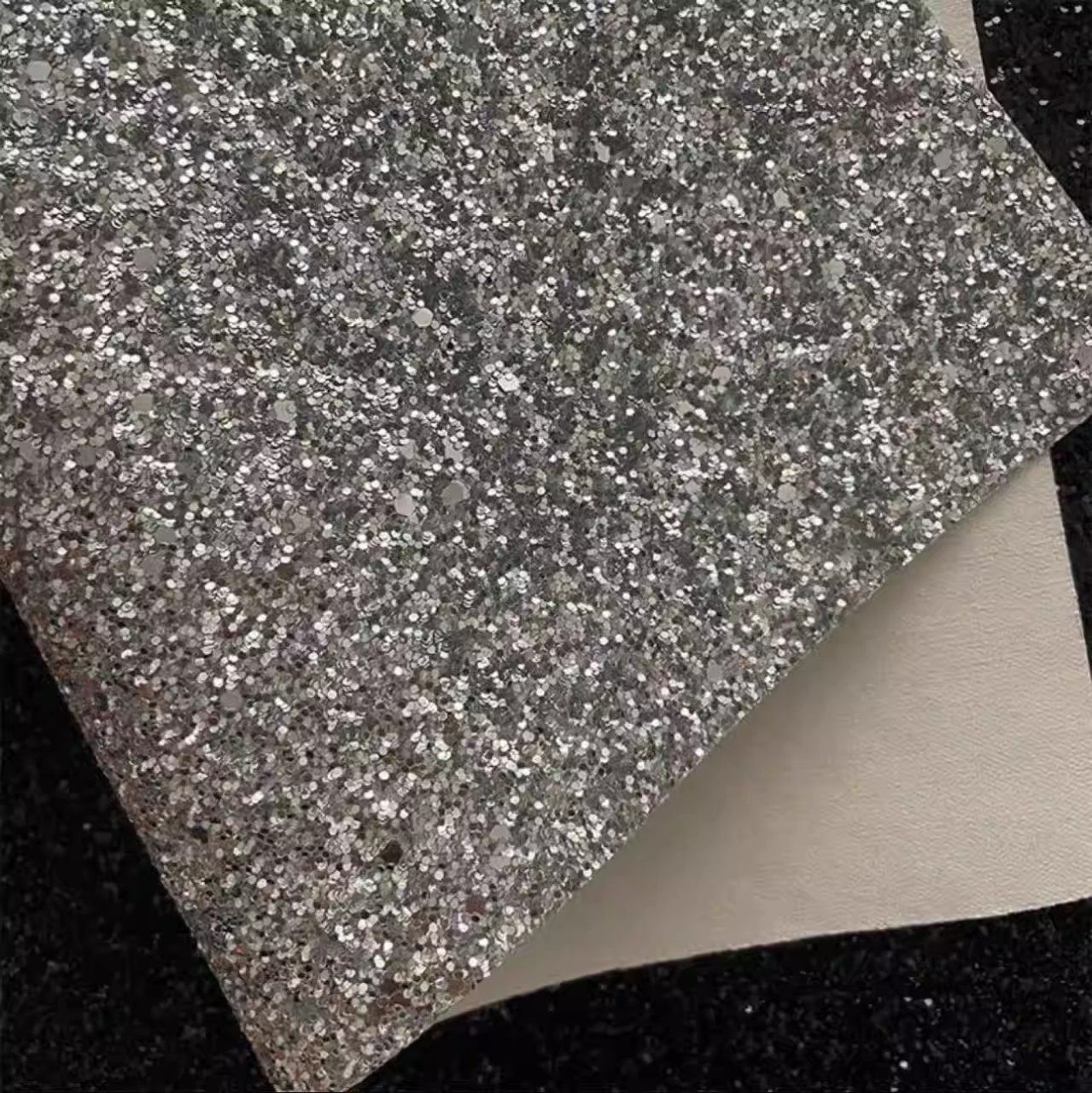 Thick flash-3020cm-silver hot cloth