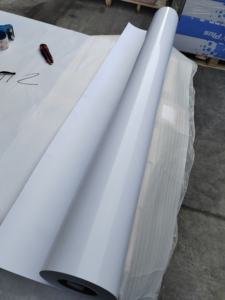 Rouleau de vinyle PVC 120G, imprimable à l'encre éco-solvant, <span class=keywords><strong>poster</strong></span> brillant/mat, rouleau de vinyle auto-adhésif - Product Image 2